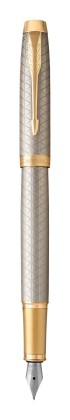 Перьевая ручка Parker IM Premium Warm Silver GT